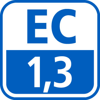 EC at 1 g/L (25°C)