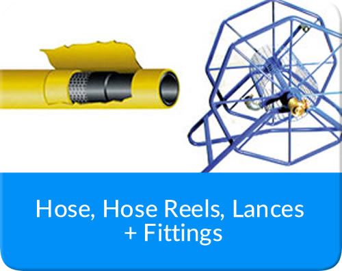 Hose, Hose Reels, Lances & Fittings