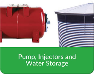 Pumps, Injectors and Water Storage