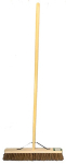 Bassine (Hard Bristle) Broom with Handle