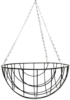 Round Bottomed Wire Hanging Basket