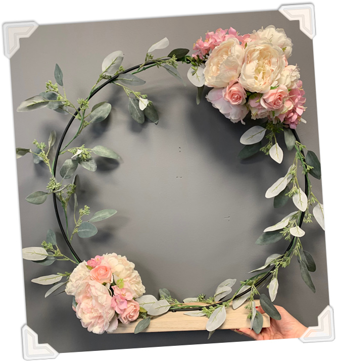 Table Hoop Decoration