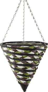 Akita 12Inch Cone Hanging Basket