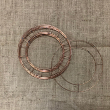 Wreath Frame - Flat Ring 8inch (20 Rings)