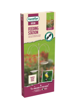 Gardman Decorative Feeding Station - Cream