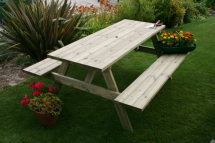 Hutton Rectangular Picnic Table