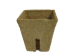 Jiffypot 6 x 6cm square, with slits Jiffypot 6 x 6cm square, with slits