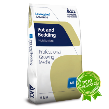 Levington Potting & Bedding R-M3 Compost - High Nutrient