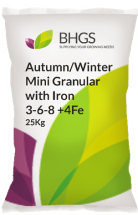 Autumn/Winter Mini Granular Fine Turf Fertiliser with Iron