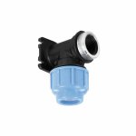 Wall Plate Compresstion Elbow 25mm x &frac34;"Female