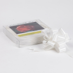 Pull Bows 30mm Snow White