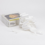 Pull Bows 50mm Snow White