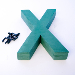 OASIS&reg; Ideal Foam Frame Letter X