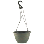 Laurel 12" Hanging Basket Patina Copper