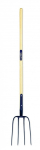 Manure Fork - 4 Prong with Pole Handle