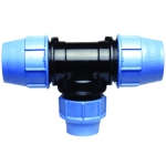 Reducing Tee Compression Fitting 25mm x 20mm x 25mm
