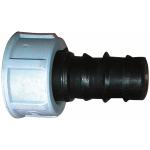 Barbed Connector 16mm x &frac34;" Female - 2 piece