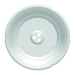 Hanging Basket 27cm + 45cm Hanger White