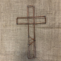 Wreath Frame - Flat Cross 21inch (20 Frames)