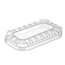 Punnet Lids 22mm Clear