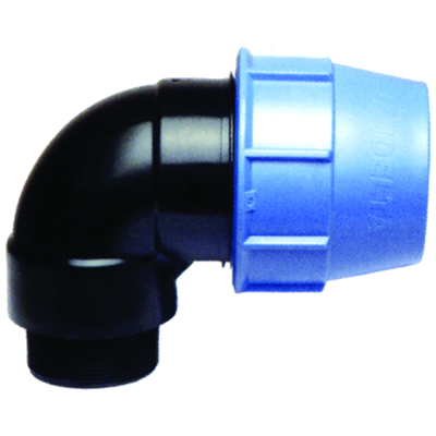 Elbow Compression Fitting 20mm x ¾Inch Male