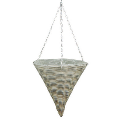 Cherrapunji 12Inch Cone Hanging Basket