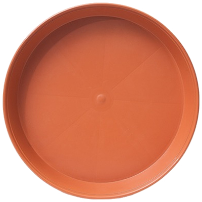 Economy Saucer 45cm Terracotta