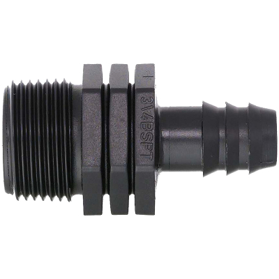 Barbed Male Adapter 12mm x ½Inch Male