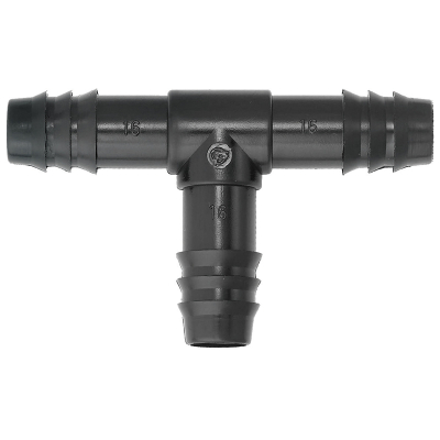 Barbed Tee 12mm x 12mm x 12mm