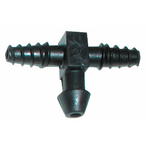 5mm Barbed Threaded Tee