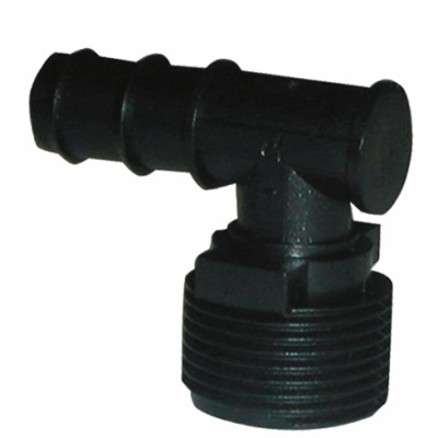 Barbed Elbow 16mm x ½Inch Male