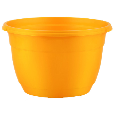 Hanging Basket 27cm + 45cm Hanger Yellow