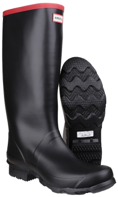 Argyll Full Knee Wellington Boots - Size 7